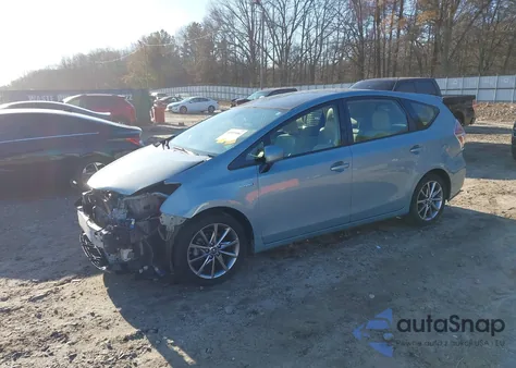 2016 Toyota Prius V Five z USA, uszkodzony, nr VIN JTDZN3EU4GJ054136